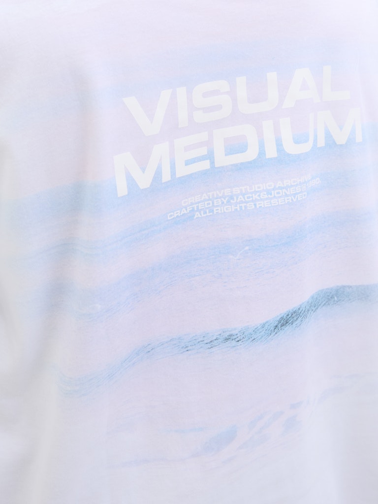 Jack & Jones Herren T-Shirts kurz Bright White