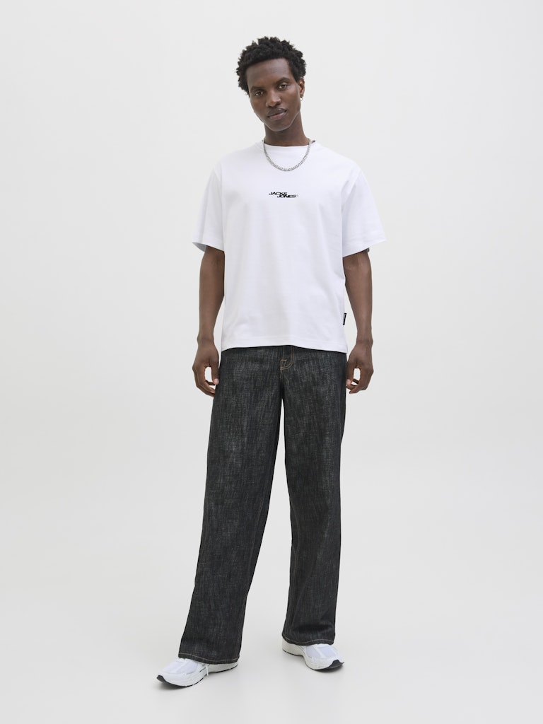 Jack & Jones Herren T-Shirts kurz Bright White