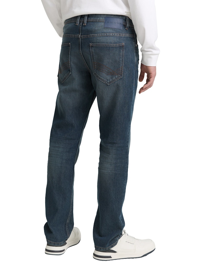 Tom Tailor Herren Jeans Mid Stone Blue