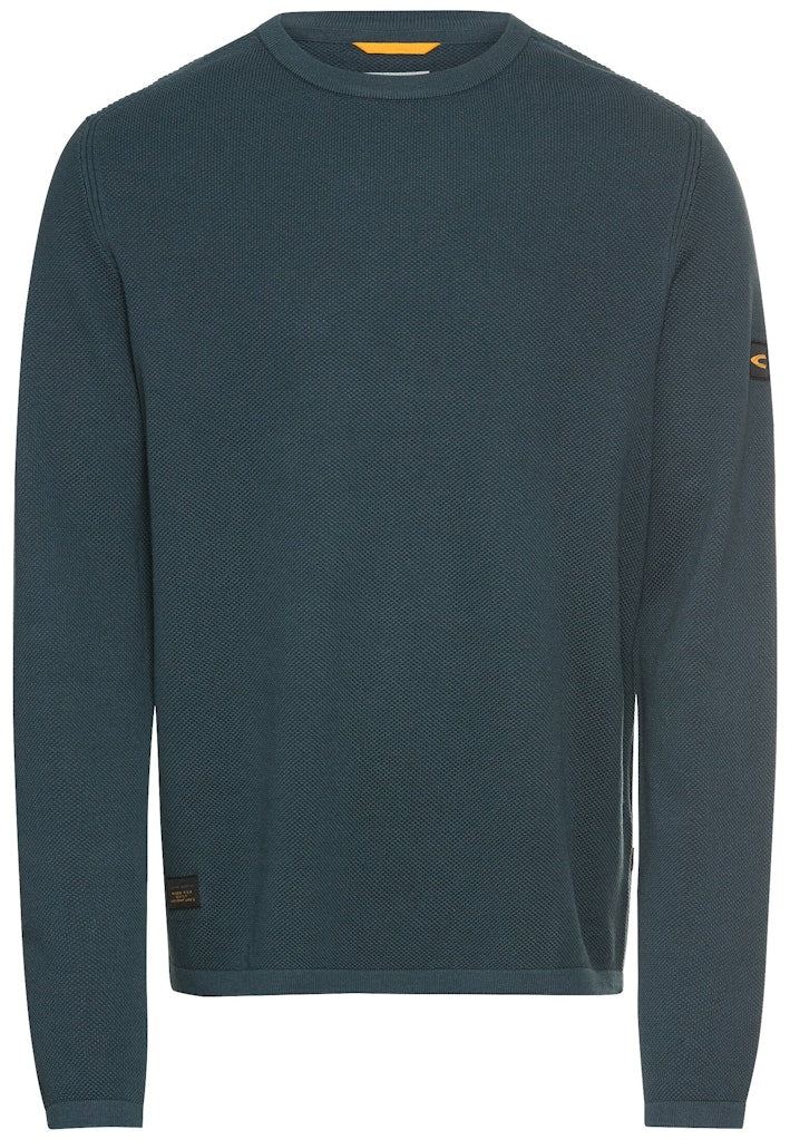 Camel active Herren Pullover  Tinted Blue