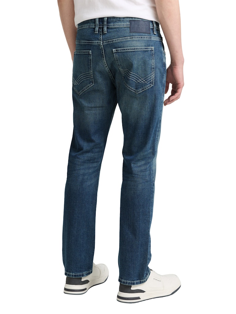 Tom Tailor Herren Jeans Used Mid Stone