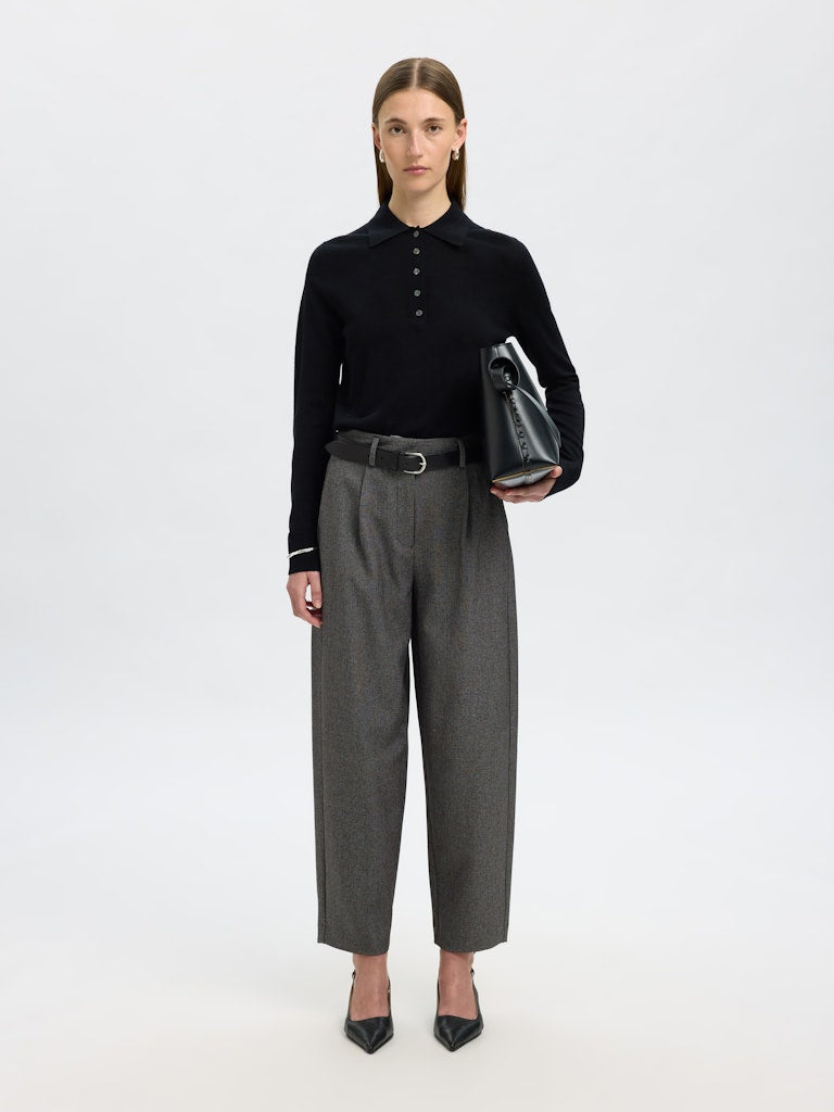 Selected Femme Damen T-Shirts Black