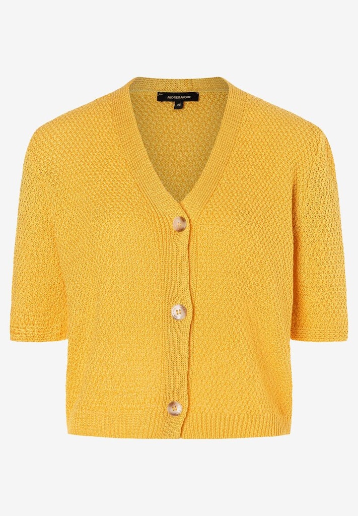 More & More Damen Strickjacken  Sunset Yel