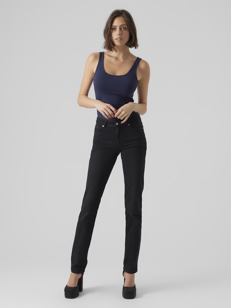 Vero Moda Damen Jeans Black Denim