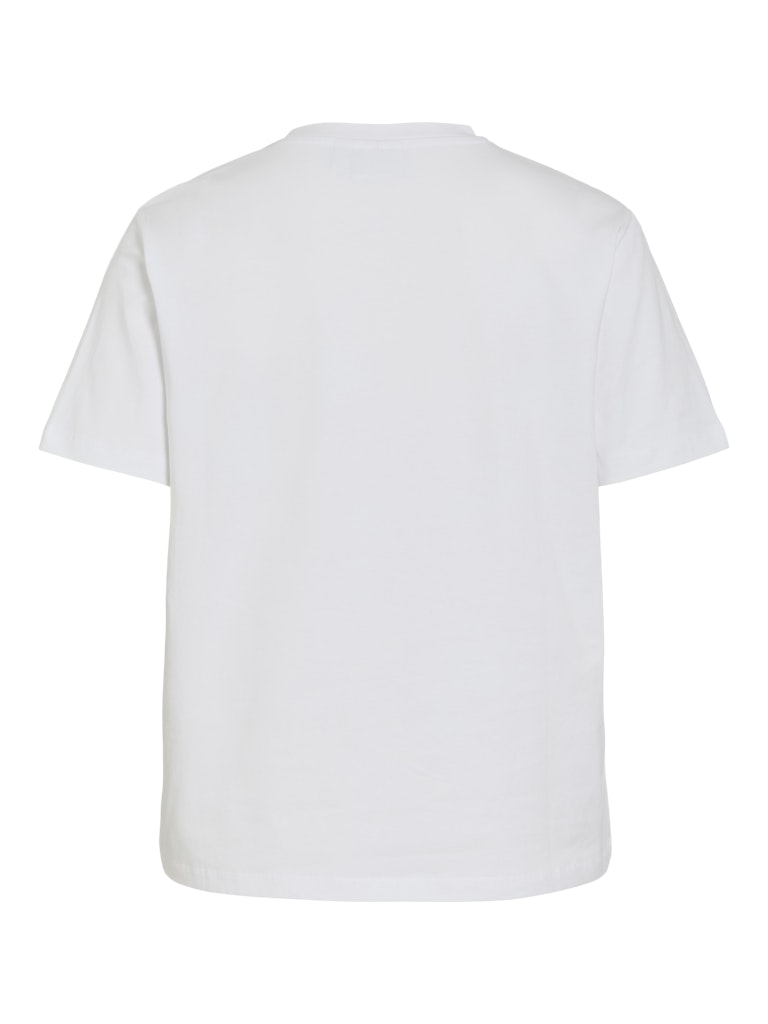 Vila Damen T-Shirts Bright White/Am