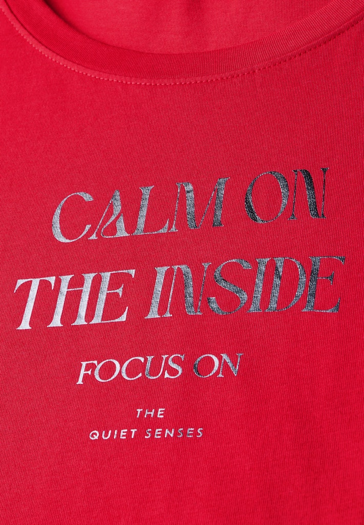 Street One Damen T-Shirts  Glory Red