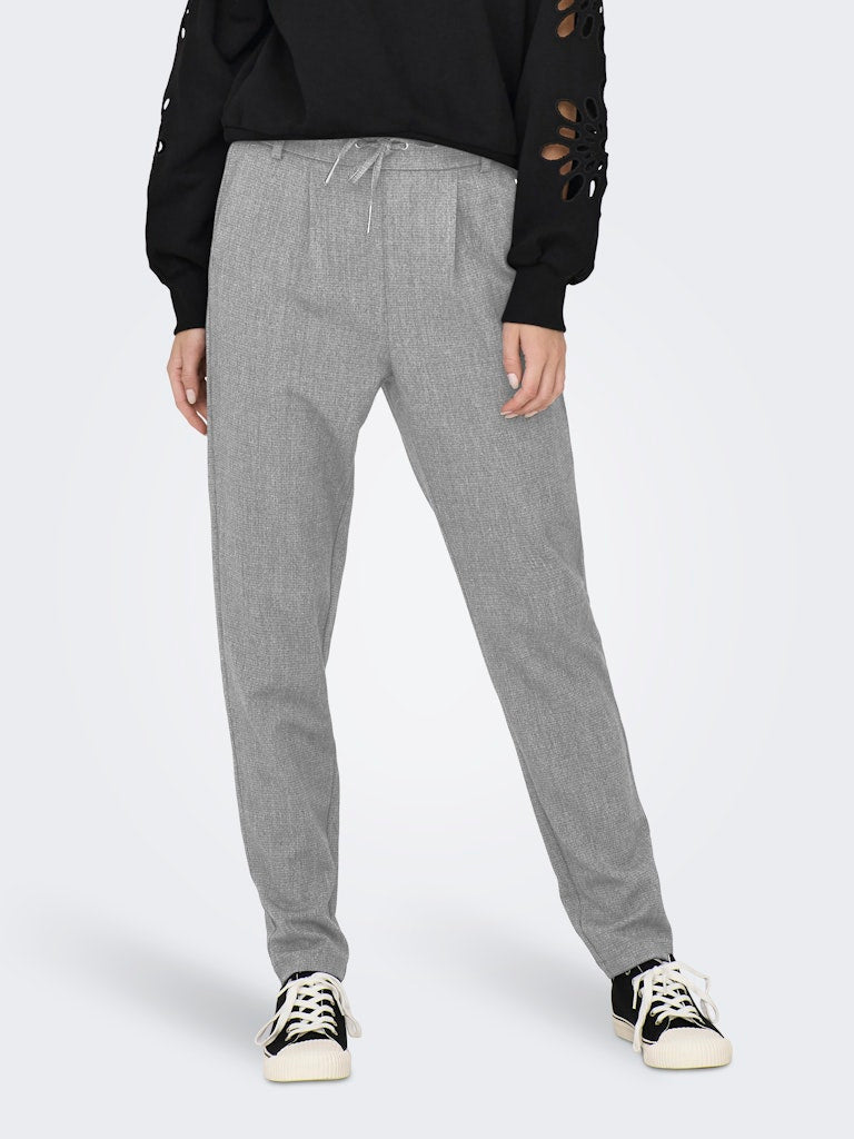 Only Damen Hosen Light Grey Mela