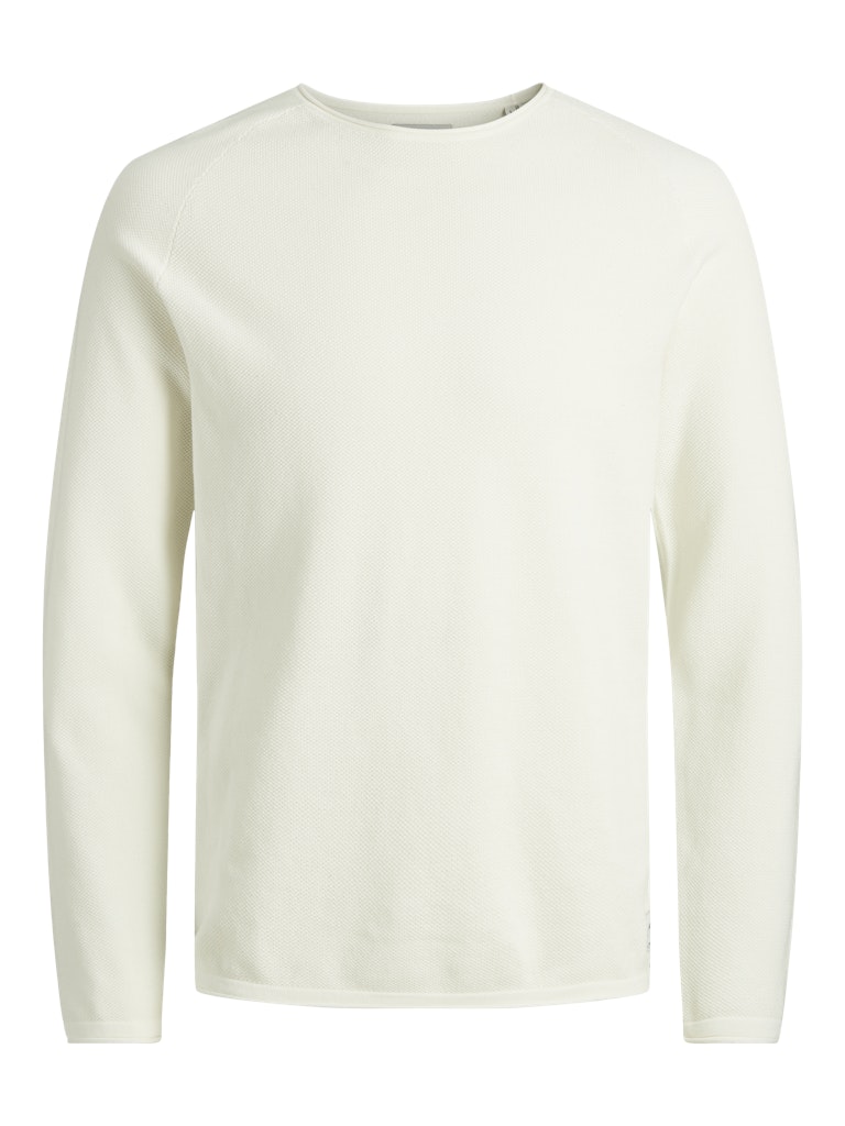 Jack & Jones Herren Pullover Cloud Dancer