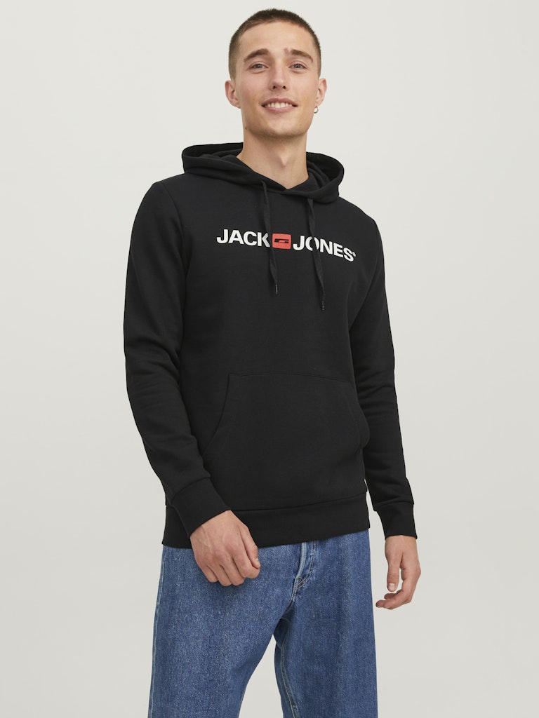 Jack & Jones Herren Sweatshirts Black/Reg Fit