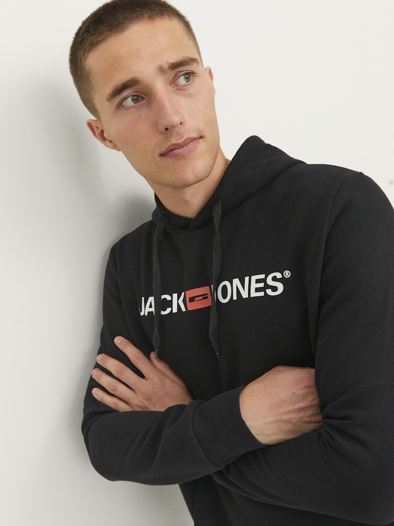 Jack & Jones Herren Sweatshirts Black/Reg Fit