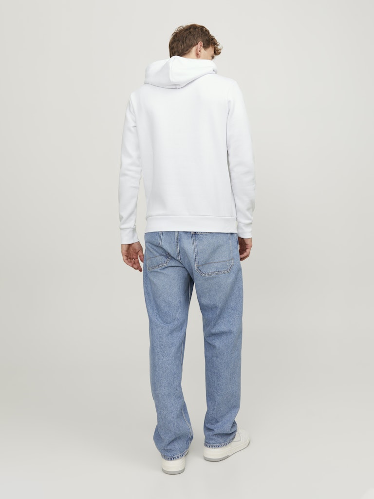 Jack & Jones Herren Sweatshirts White/Reg Fit
