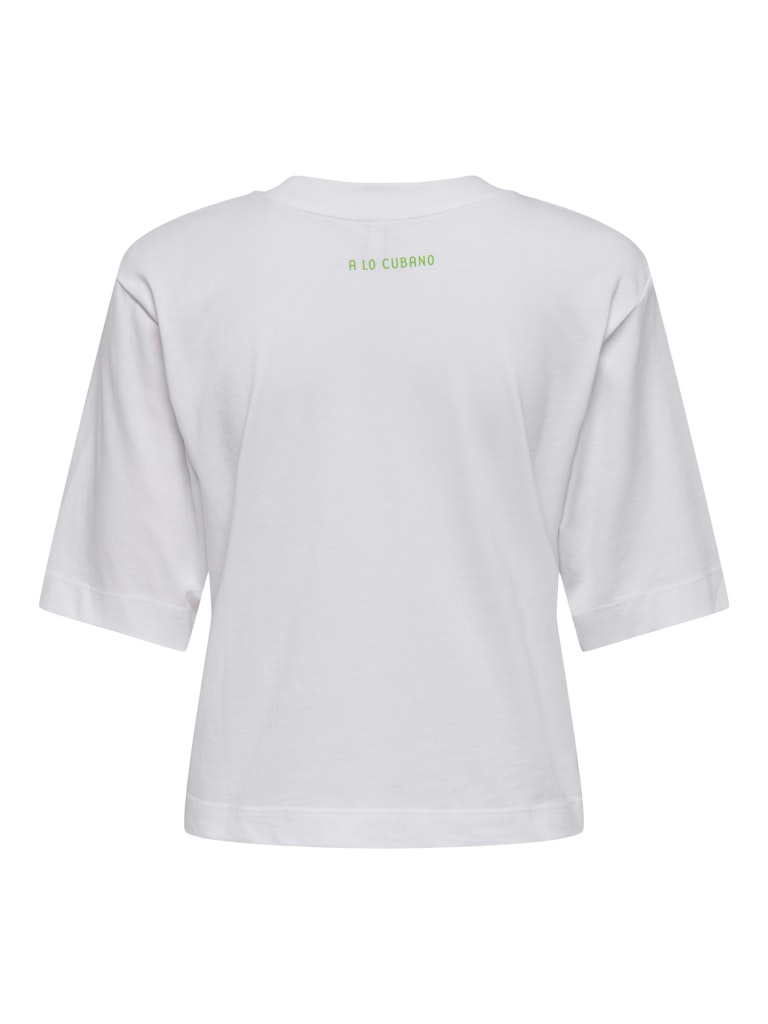 Only Damen T-Shirts Bright White/Ha