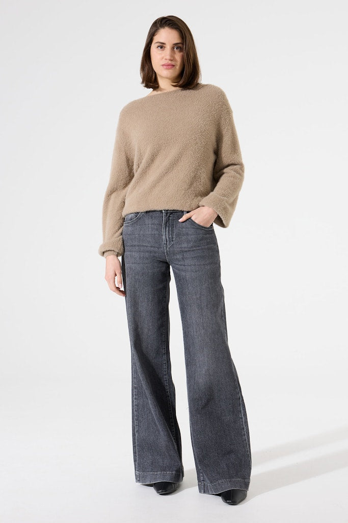 Garcia Damen Strickjacken Taupe