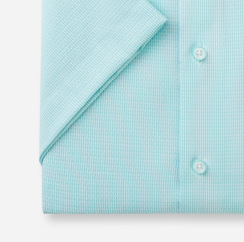 Olymp Herren Hemden kurz  Mint