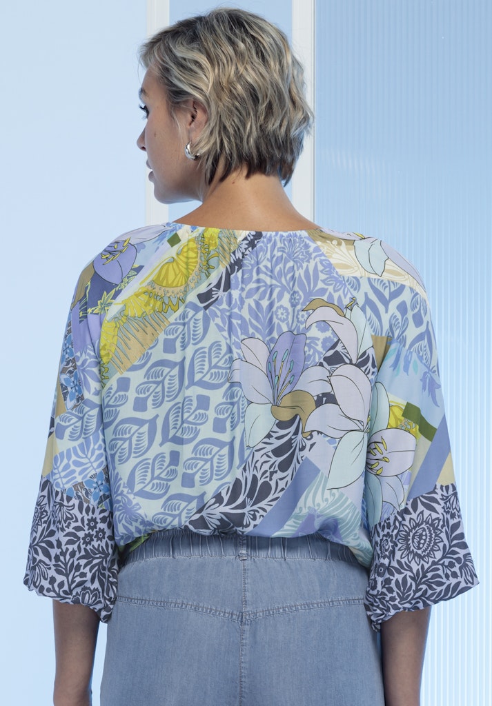 Bianca Damen Blusen Blue Mix