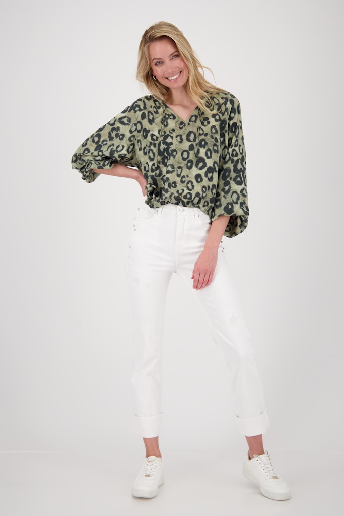 Monari Damen Blusen Bamboo Gemu