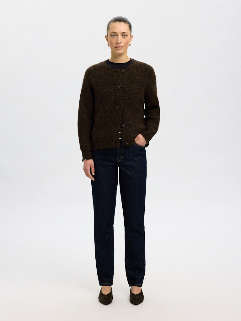 Selected Femme Damen Strickjacken Delicioso/Melan