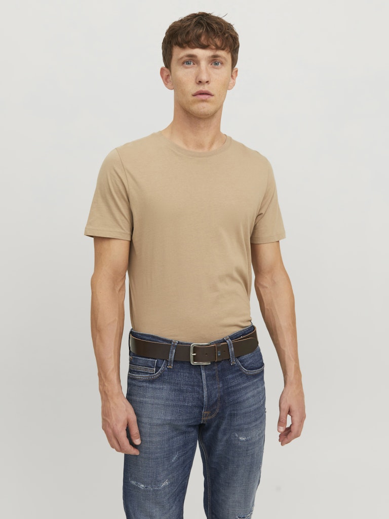 Jack & Jones Herren Gürtel Black Coffee