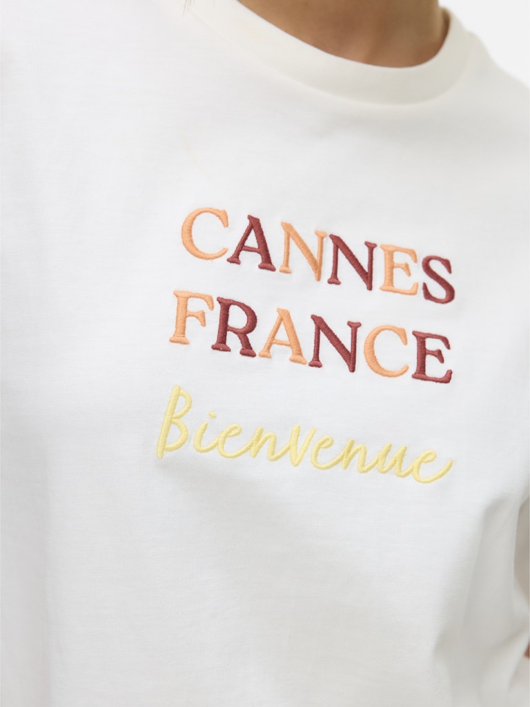 Vero Moda Damen T-Shirts Snow White/Cann