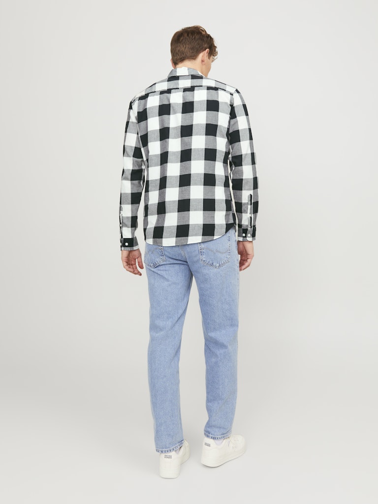 Jack & Jones Herren Hemden lang Whisper White/S
