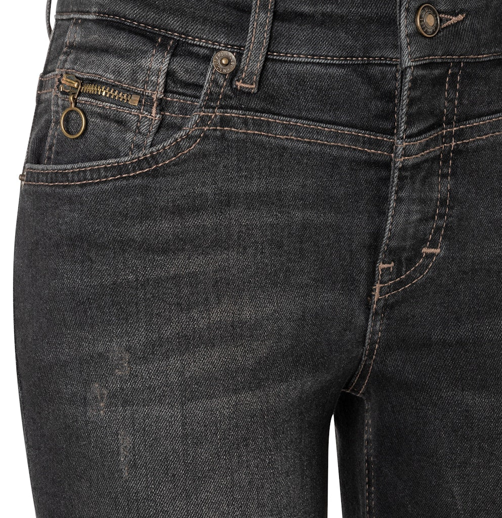 Mac Damen Jeans Fancy Brown Bla