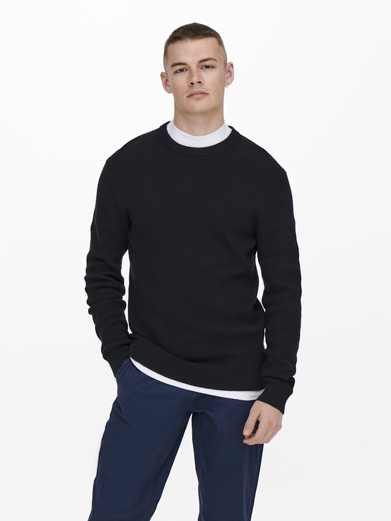 Only & Sons Herren Sweatshirts Dark Navy