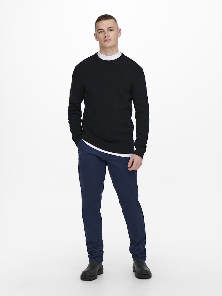 Only & Sons Herren Sweatshirts Dark Navy