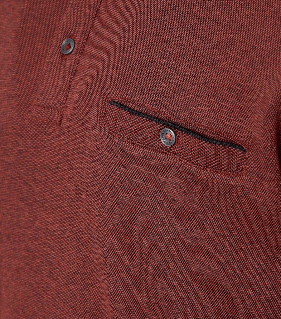 Casa Moda Herren T-Shirts kurz  Rot