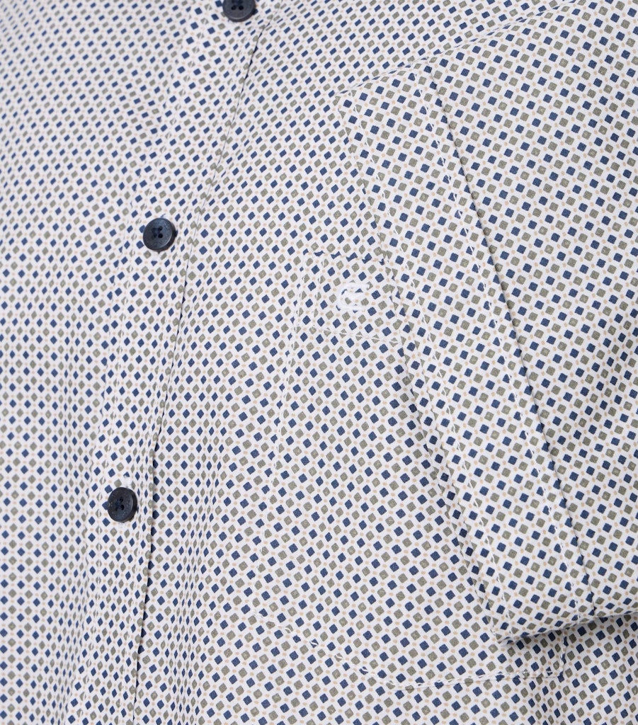 Casa Moda Herren Hemden kurz  Gruen