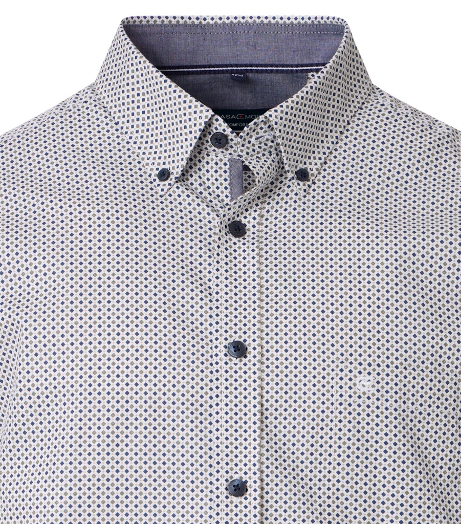 Casa Moda Herren Hemden kurz Gruen