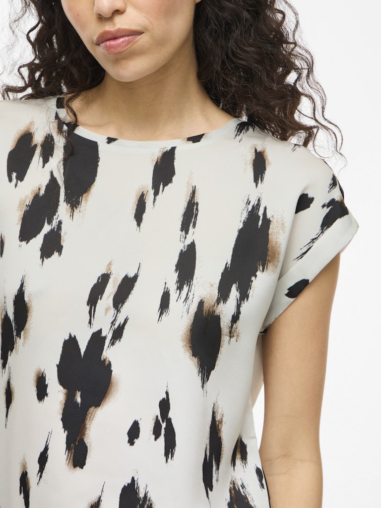 Vila Damen Tops Birch/Coi