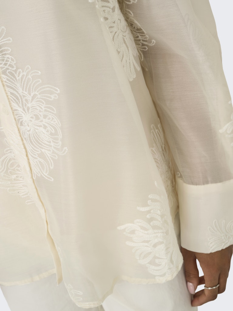 Only Damen Blusen Cloud Dancer/W