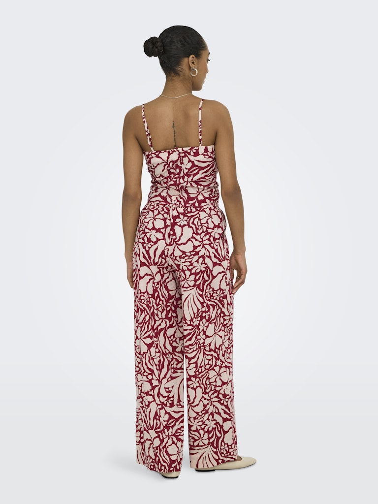 Only Damen Hosen Red Dahlia/W Eg