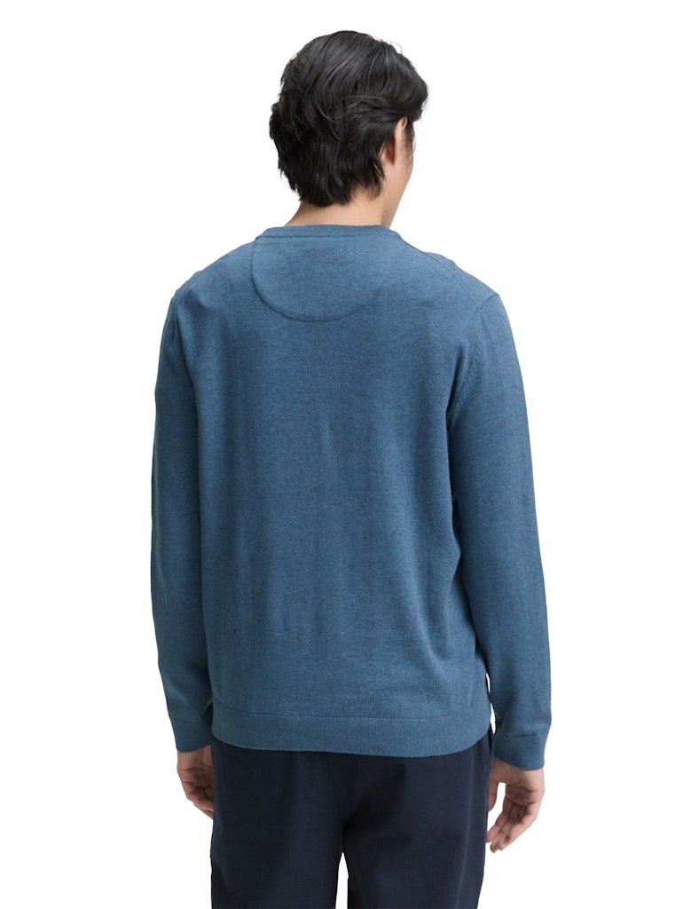 Tom Tailor Herren Pullover Real Teal Melan