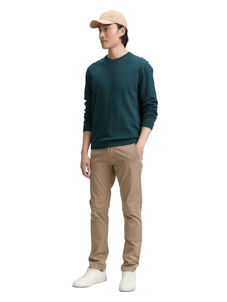 Tom Tailor Herren Pullover Sapphire Green