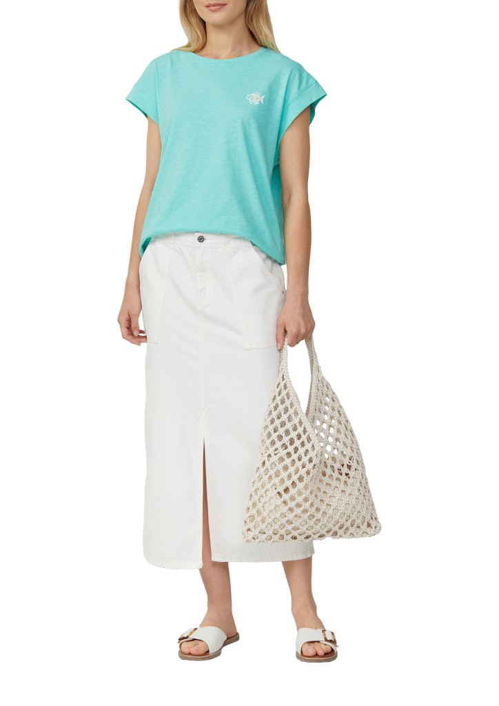 S. Oliver red Damen T-Shirts Blue Green