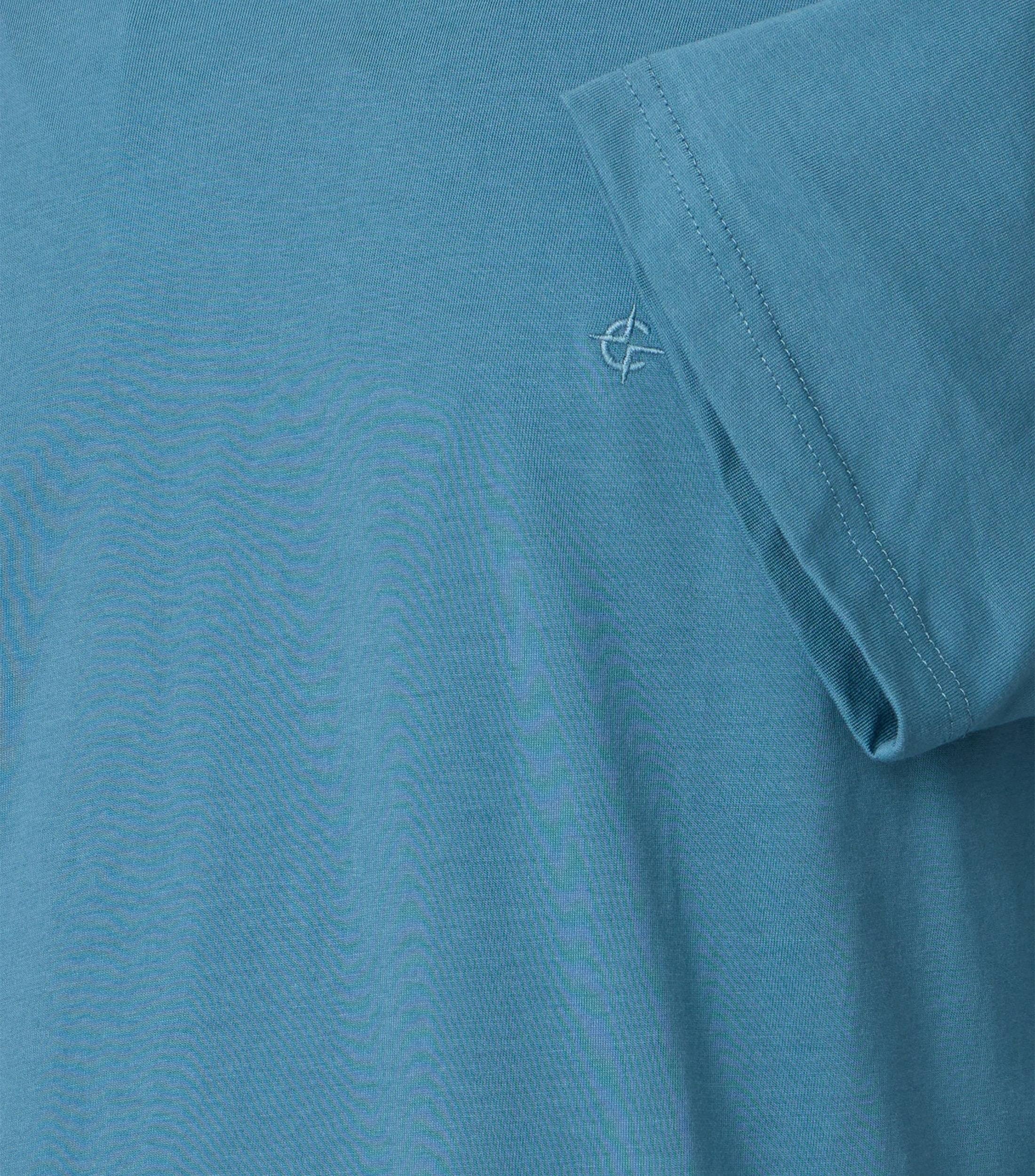 Casa Moda Herren T-Shirts kurz  Aqua Bis Pe