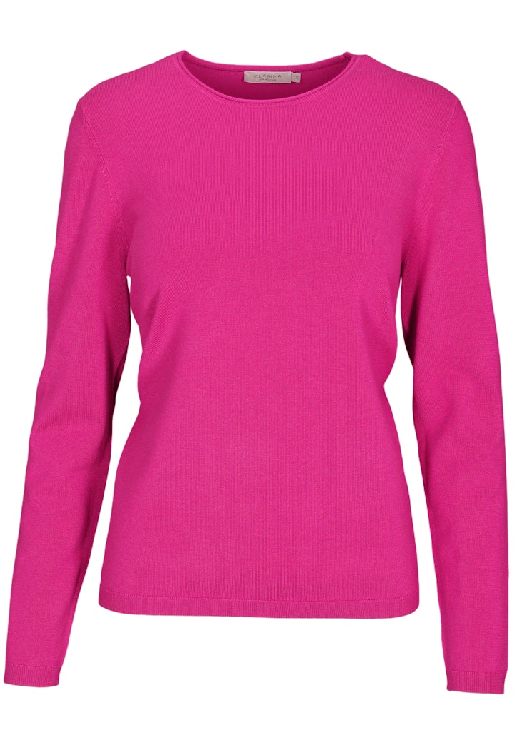 Clarina Damen Pullover  Beere