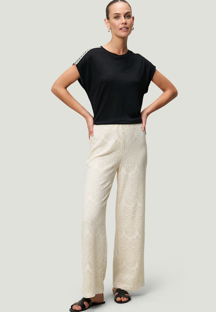 Zero Damen Tops Patch Blackcrea