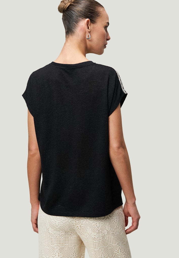 Zero Damen Tops Patch Blackcrea