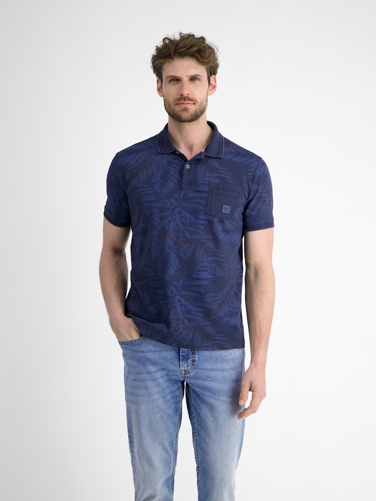 Lerros Herren Polo-Shirts Classic Navy