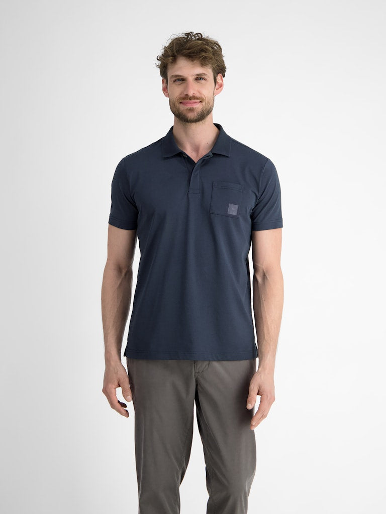 Lerros Herren Polo-Shirts Classic Navy
