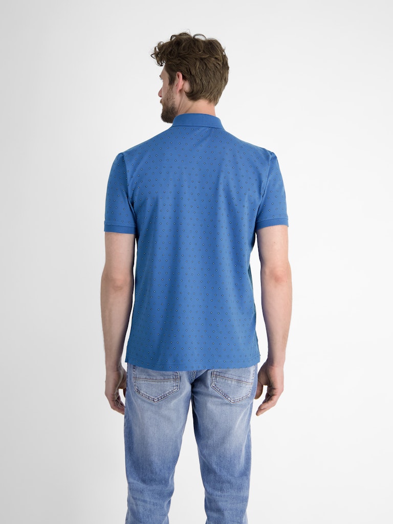 Lerros Herren Polo-Shirts Cobalt Blue