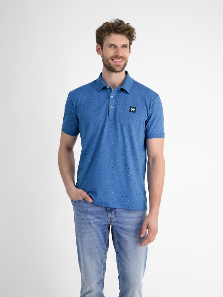 Lerros Herren Polo-Shirts Cobalt Blue