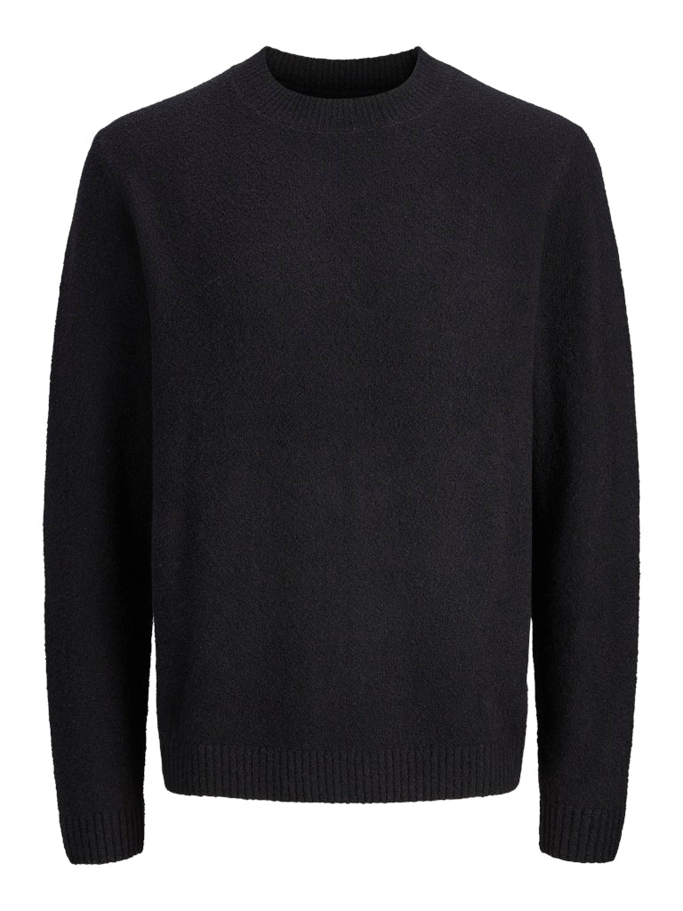 Jack & Jones Herren Polo-Shirts Black/Mock Neck