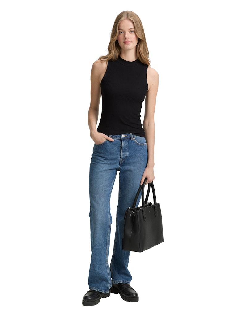 Tom Tailor denim Damen Tops Deep Black