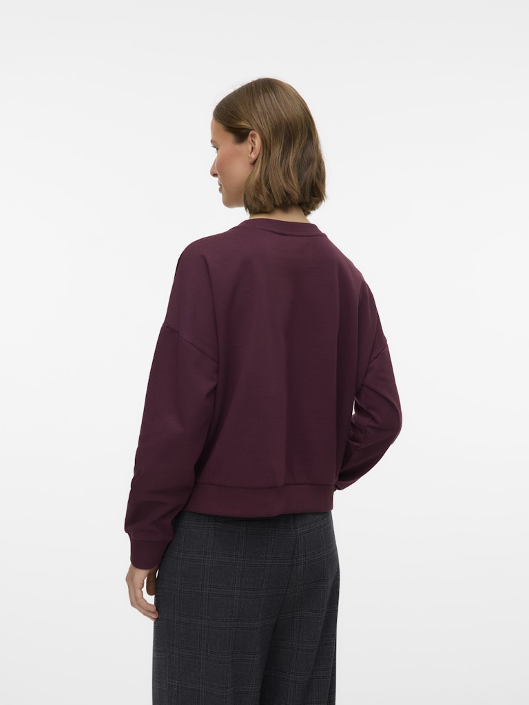 Vero Moda Damen Sweatshirts Winetasting/Hi