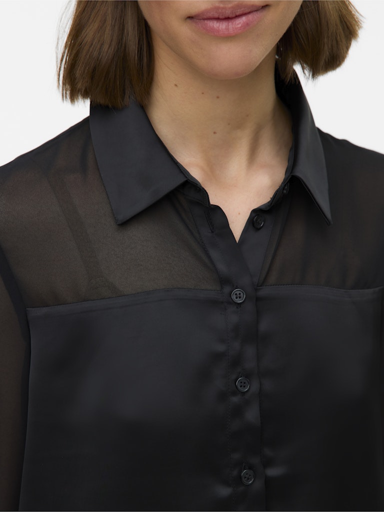 Vero Moda Damen Blusen Black