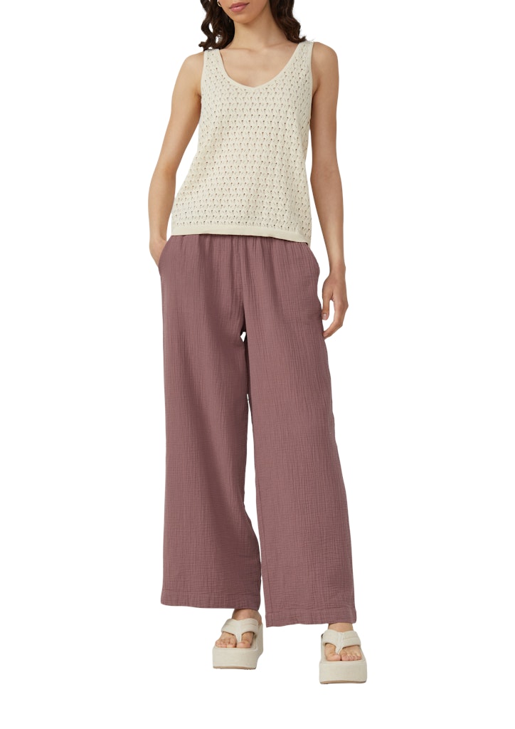 QS by S.Oliver Damen Tops White