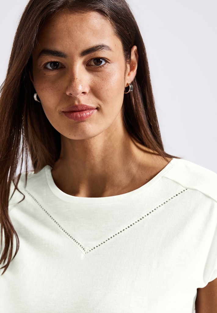 Street One Damen T-Shirts  Off White